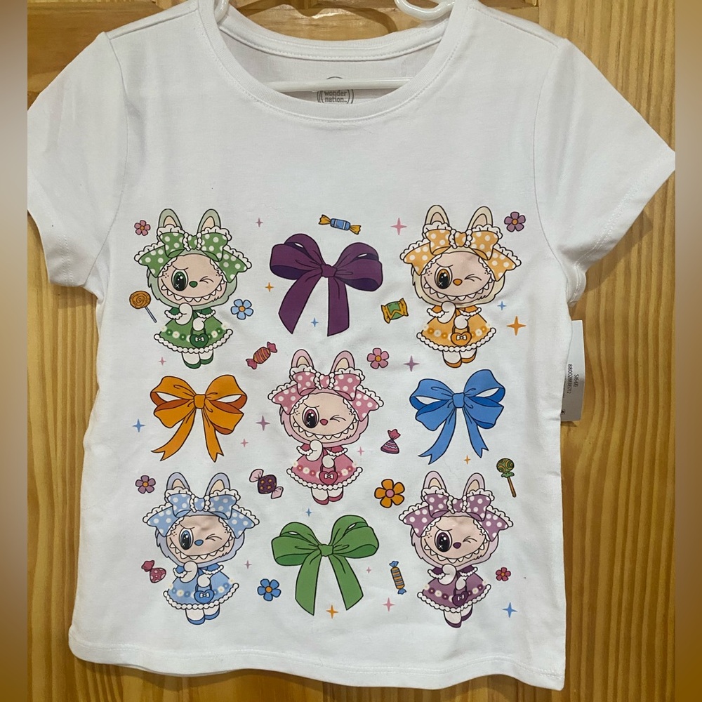 3 New w/tag Labubu Shirts size 6